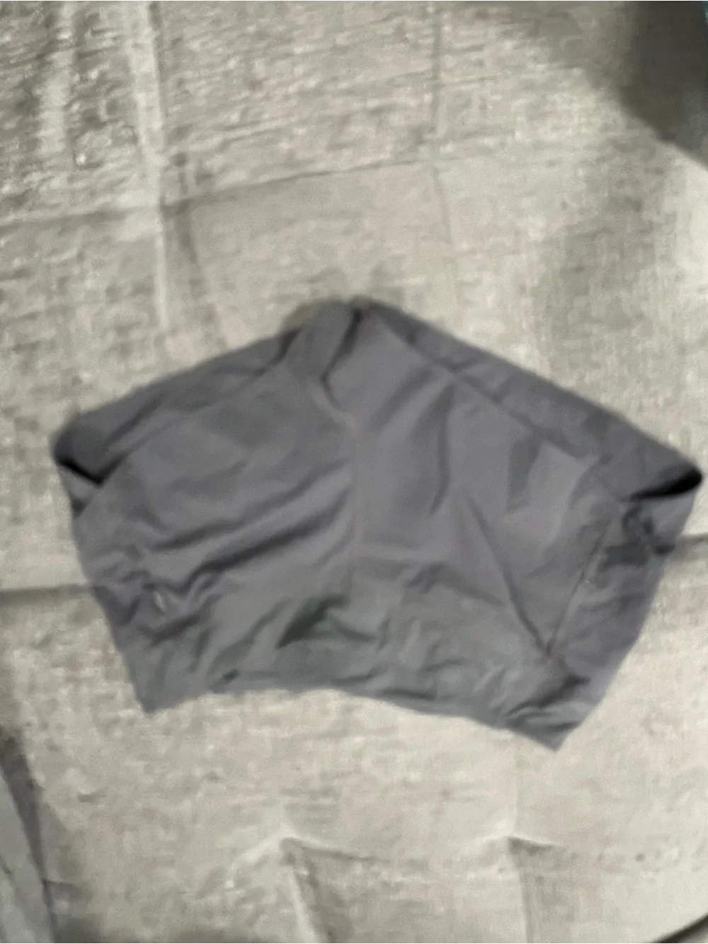 Crz yoga High-Rise Gray Bike Shorts for Women.  K35